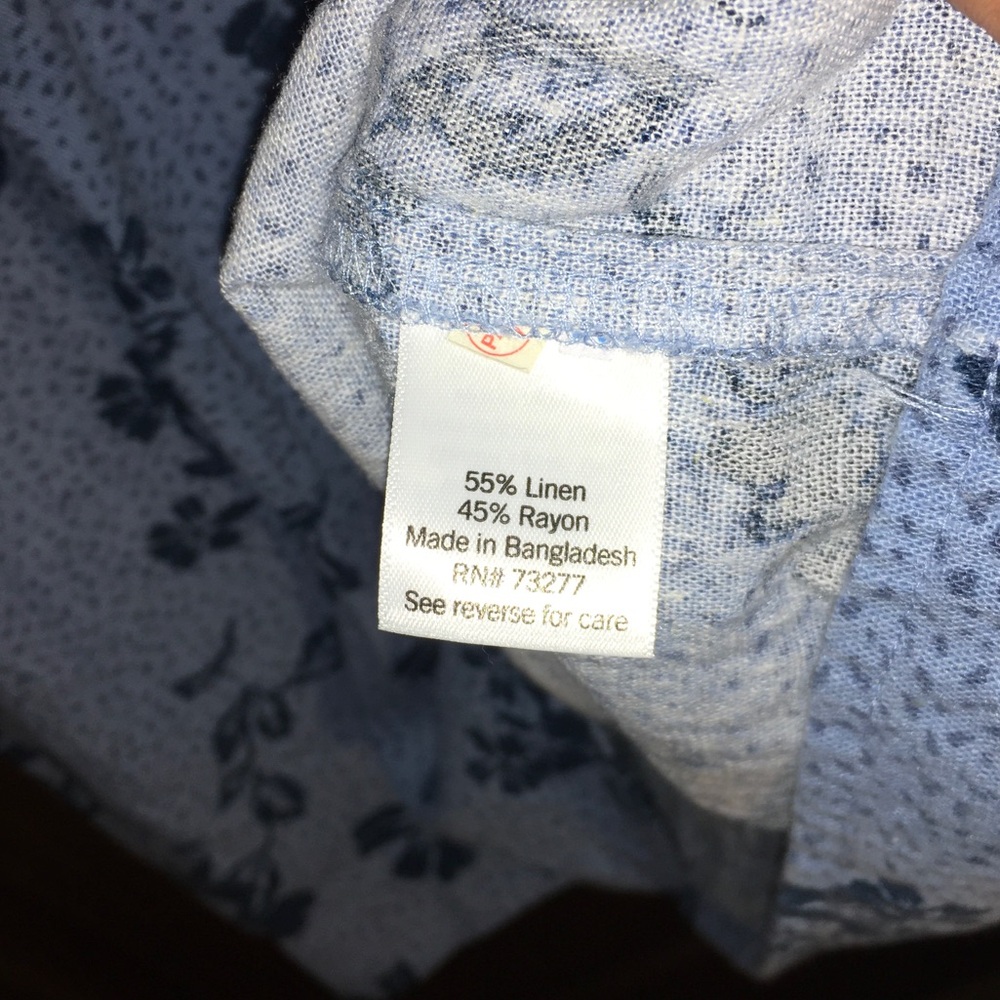 Sonoma Blue Floral Print Midi Dress - Picture 3 of 5